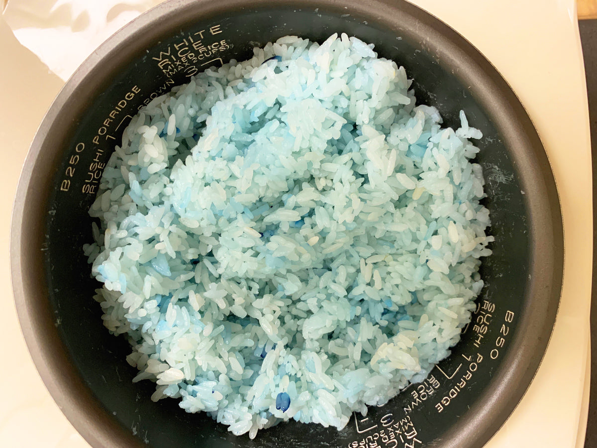 Blue Rice (Rice Cooker)