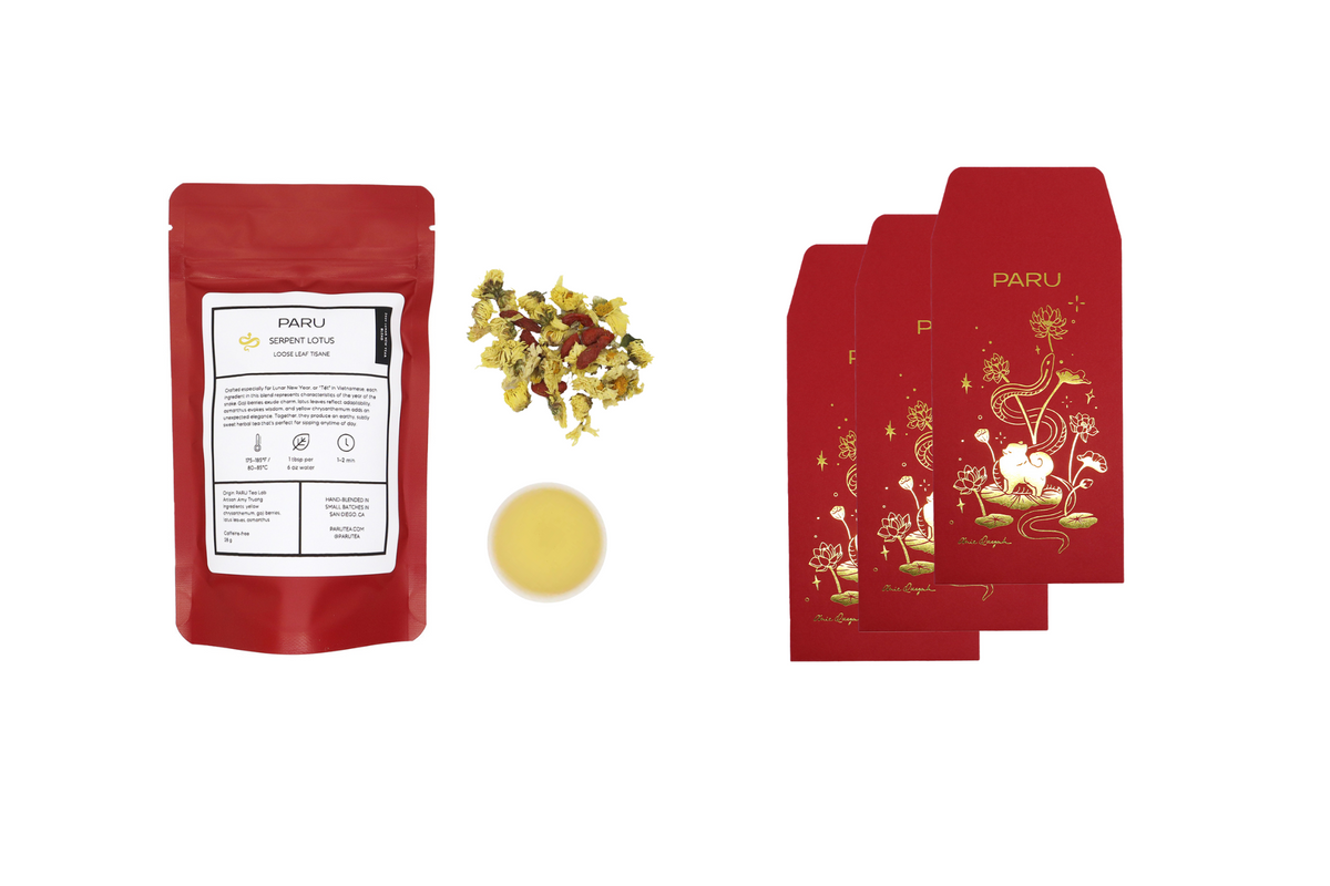 Tea & Red Envelope Set | PARU Specialty Tea