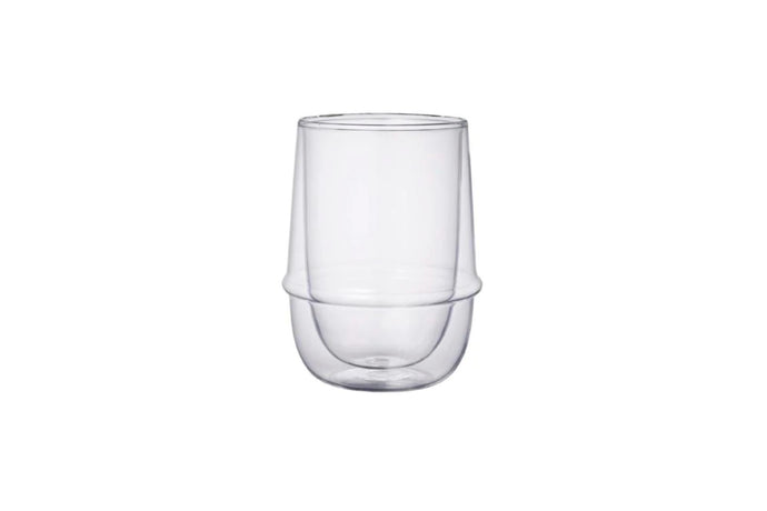 KINTO KRONOS Double Wall Tea Glass (350 ml)