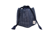 Load image into Gallery viewer, Tea Voyager Bag – Arrowed Navy