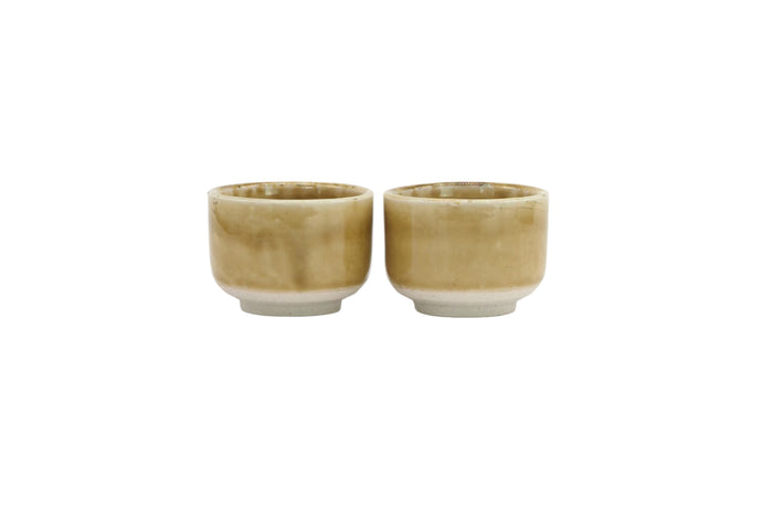 Heüge Set of 2 Cups – Kizeto/Yellow