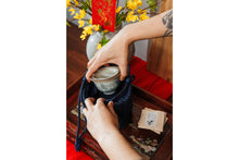 Load image into Gallery viewer, Tea Voyager Bag – Arrowed Navy