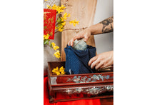 Load image into Gallery viewer, Tea Voyager Bag – Speckled Navy