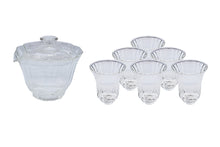 Load image into Gallery viewer, Glass Flower Gaiwan Set