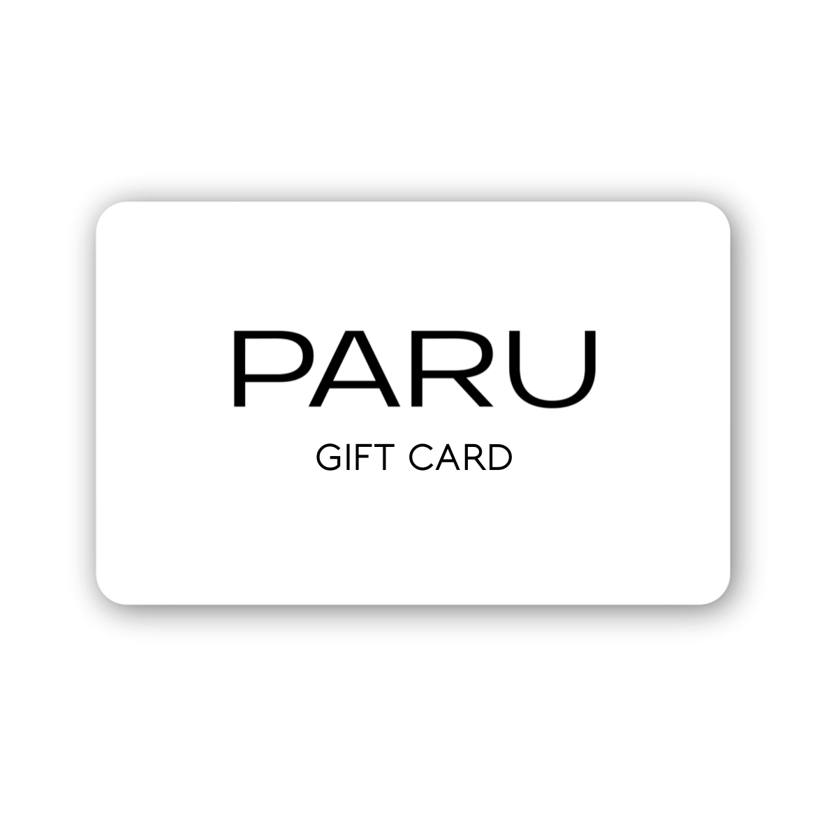 PARU E-Gift Card