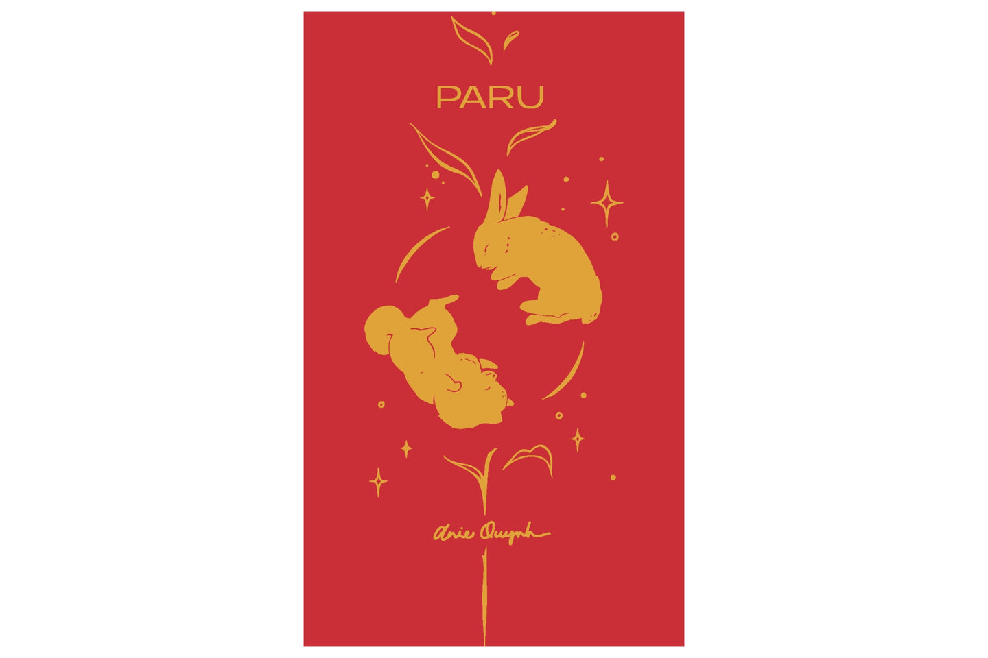 Lunar New Year Lì Xì (Red Envelope) by Anie Quynh, 2023 Year of the Rabbit